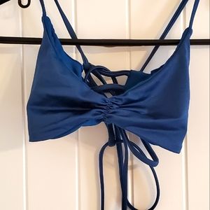 Billabong Sol Searcher Bikini Top Blue